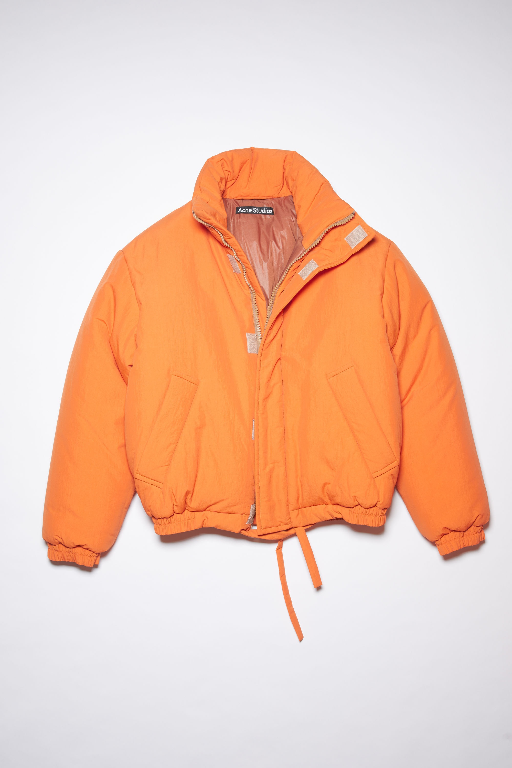 Padded nylon jacket - Pumpkin orange - 7
