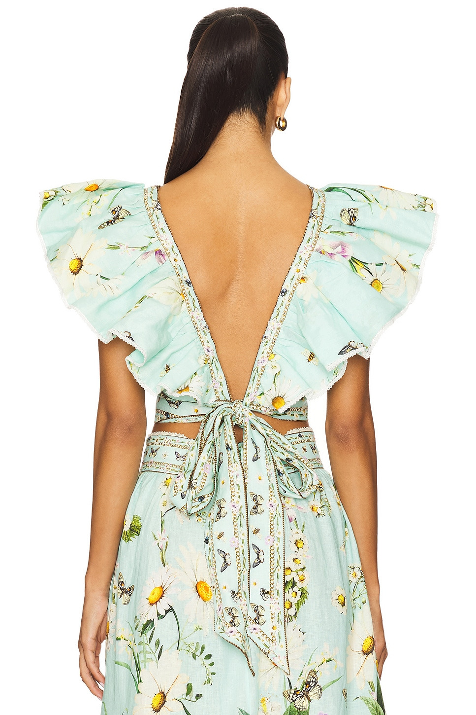 Ruffle Wrap Top - 3