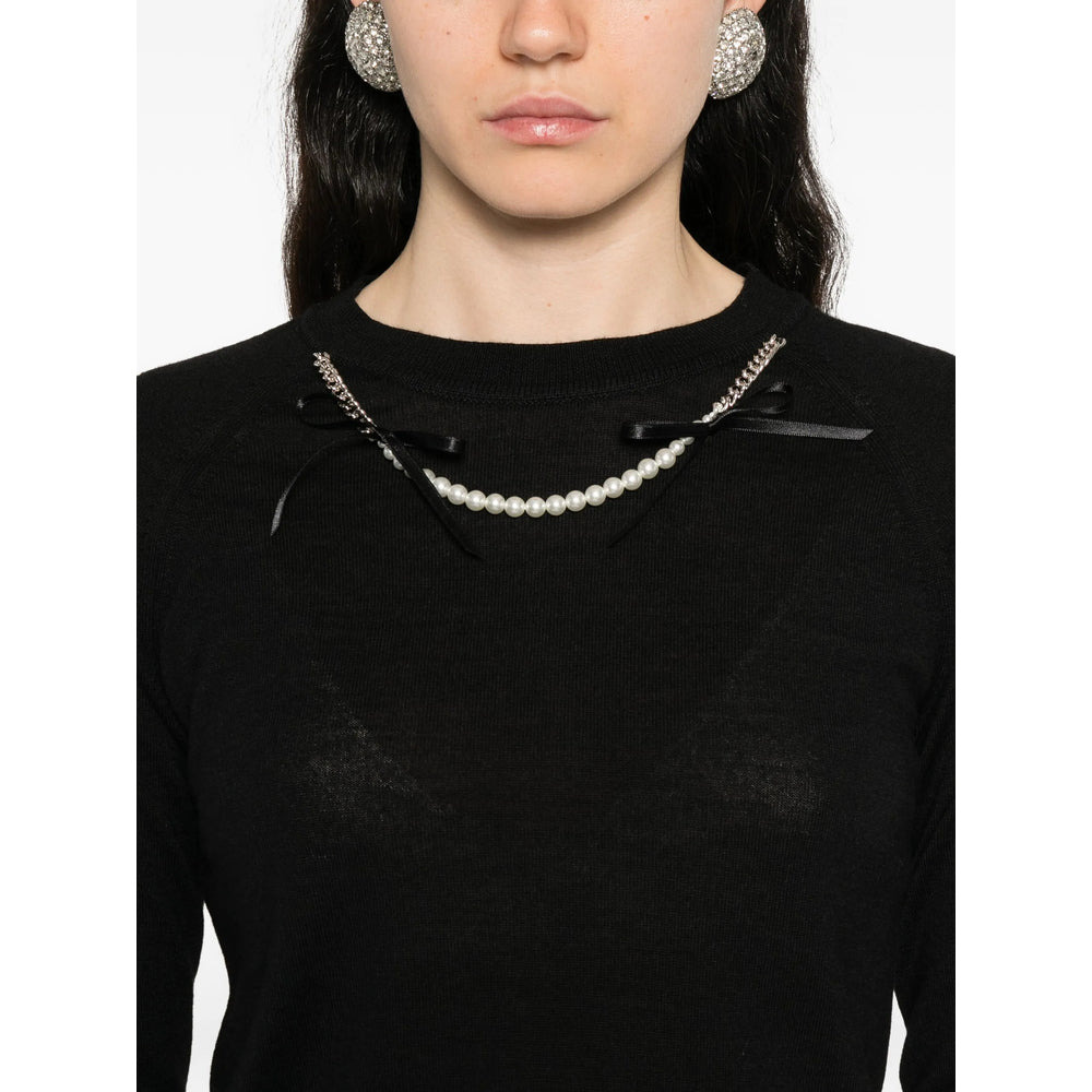 Simone Rocha Black Knitwear - Jumpers Women - 3