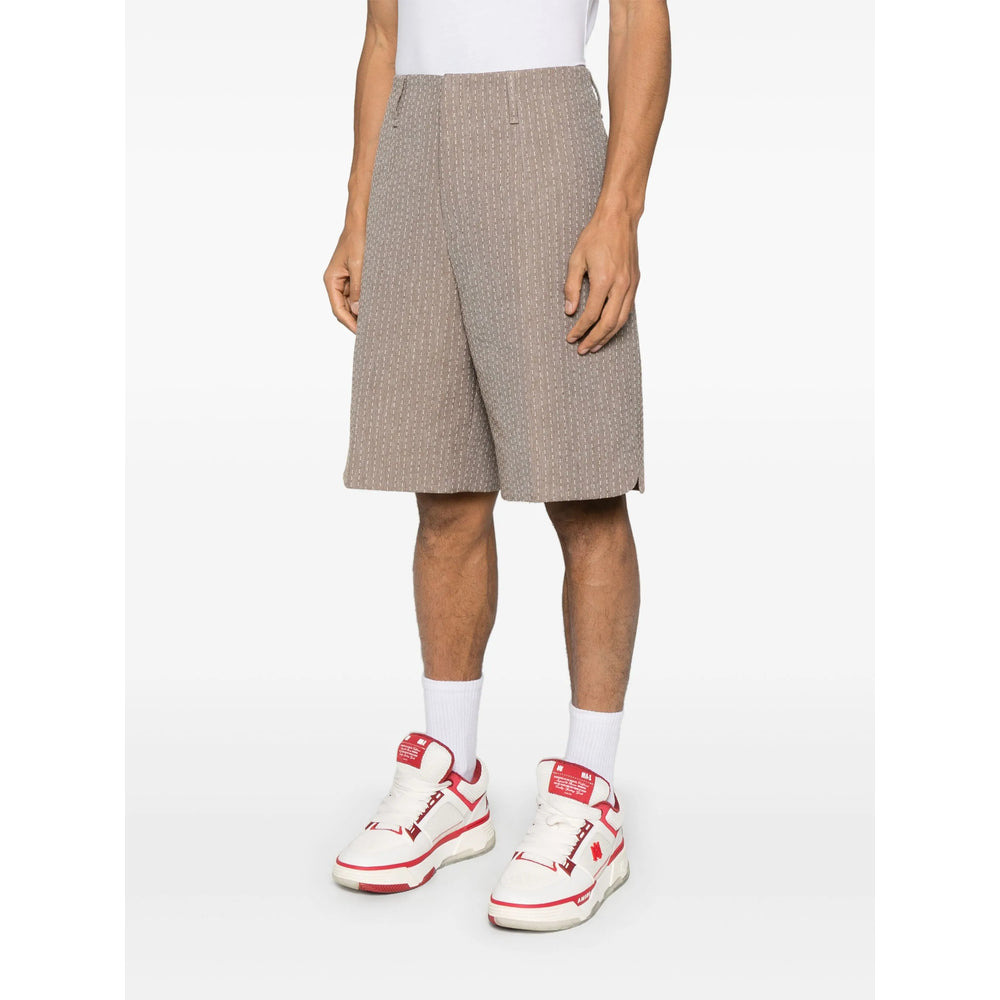 Fendi Brown Shorts - Tailored Shorts Men - 3