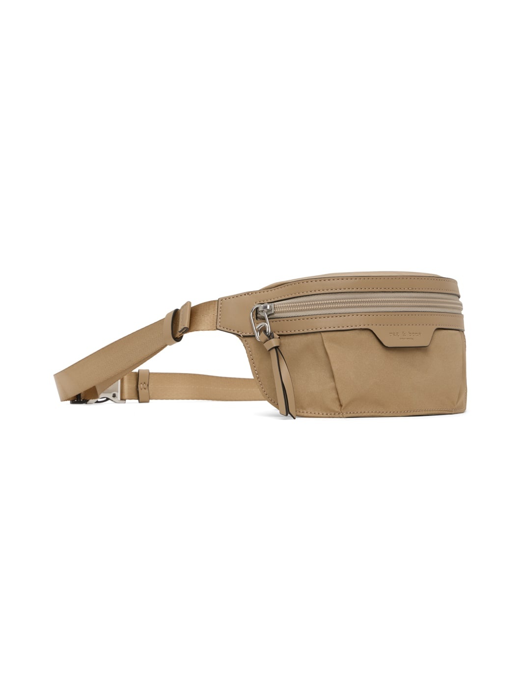 Beige Mini Commuter Belt Bag - 2
