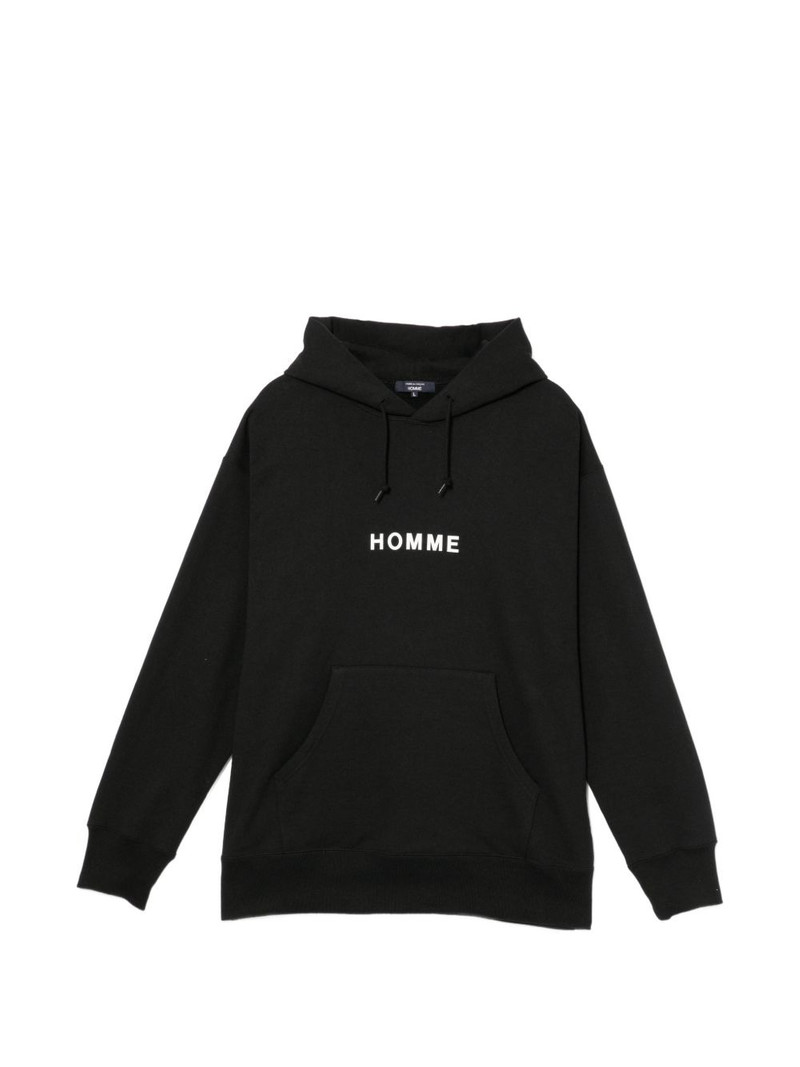 logo-print hoodie 1