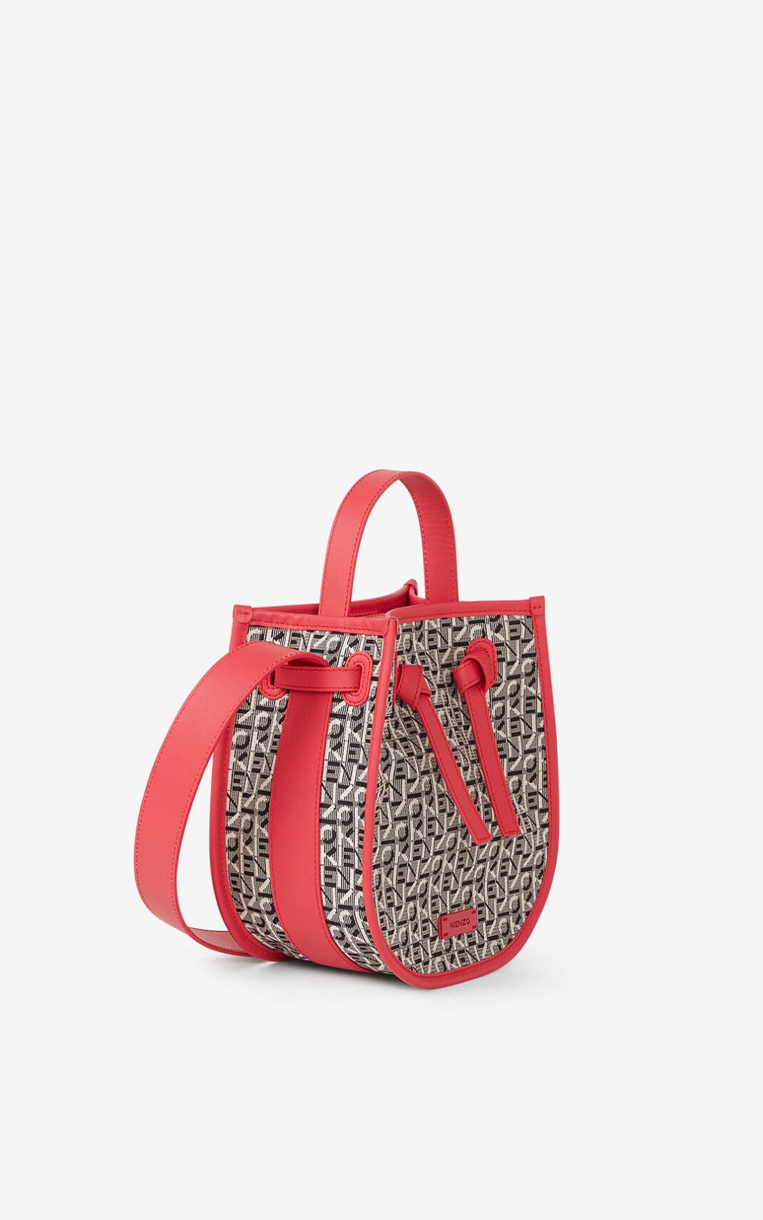 Courier jacquard bucket bag - 4