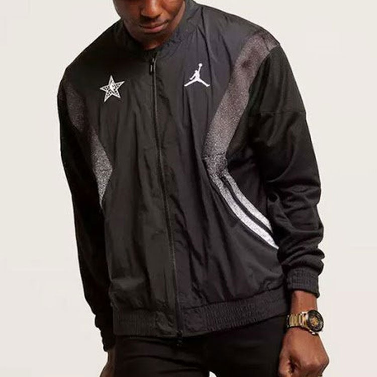 NBA Air Jordan 2019 All Star Charlotte Jacket Black AJ8954-010 - 3