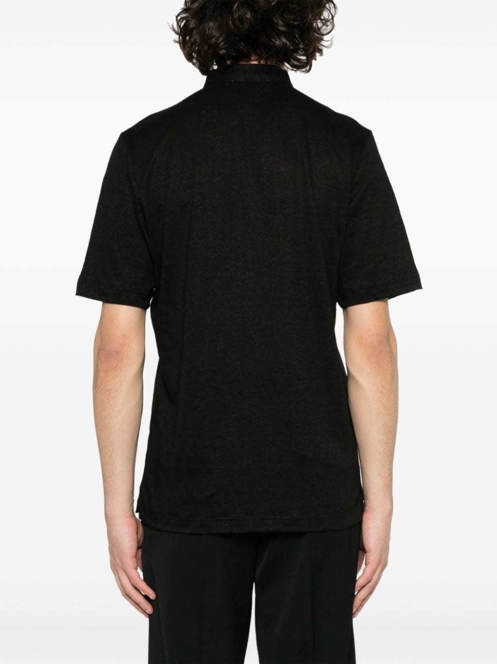 fine-knit slub T-shirt - 4