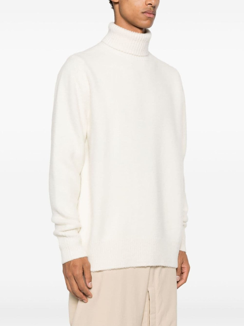 intarsia-knit logo wool jumper 4