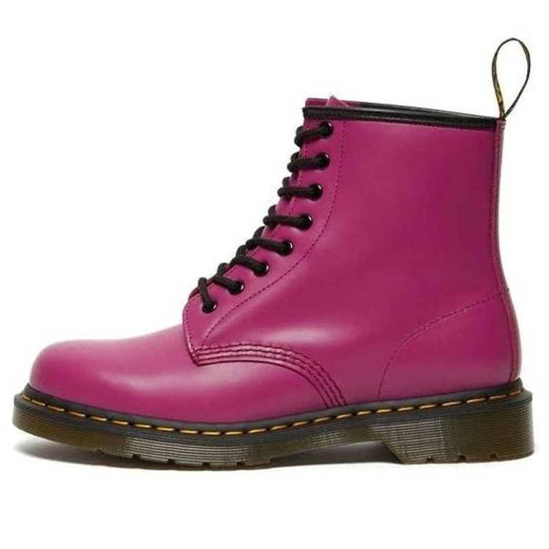 Dr.Martens 1460 Smooth Leather Lace Up Boots 'Pink' 27139673 1