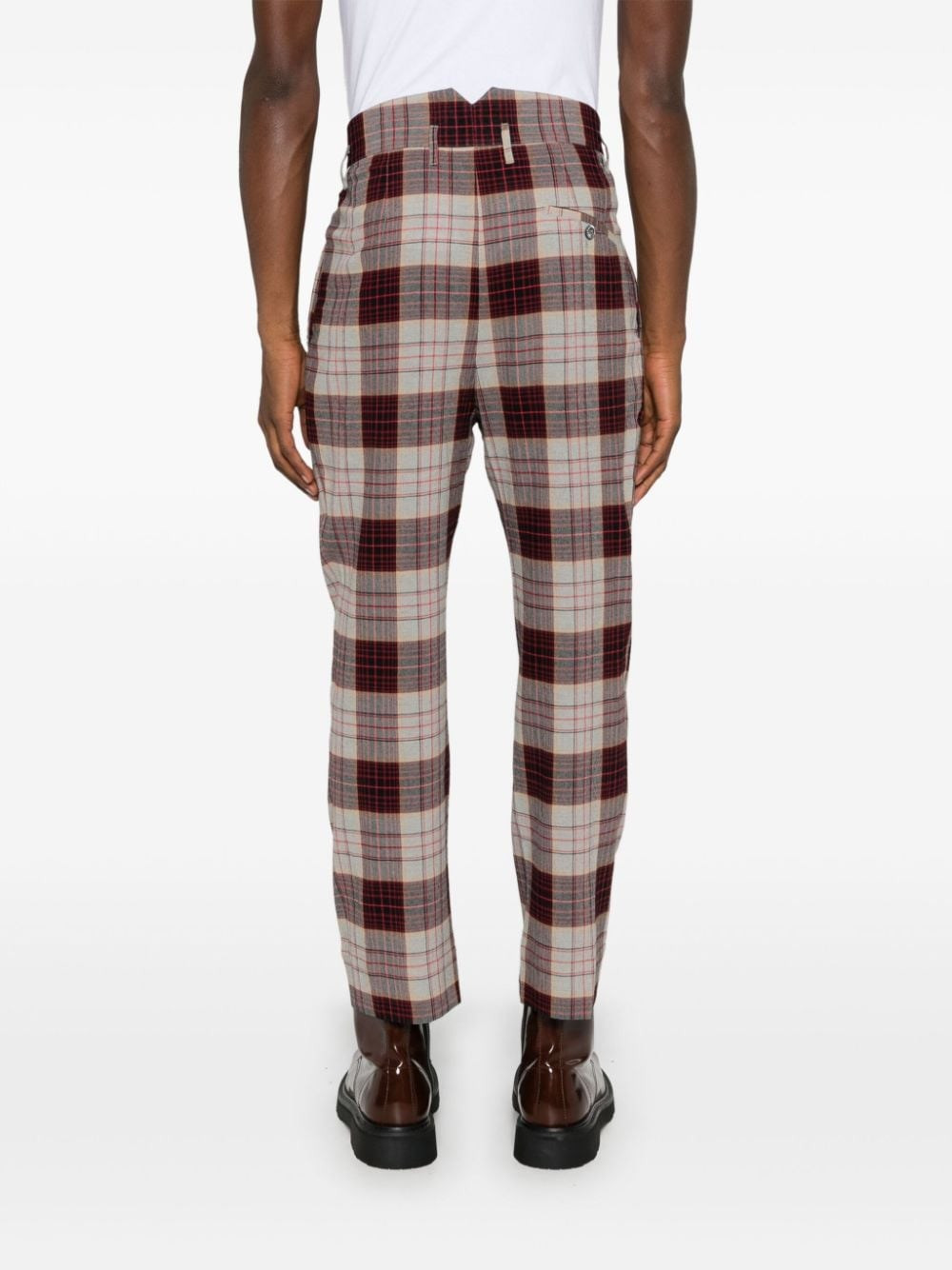 Check trousers - 4