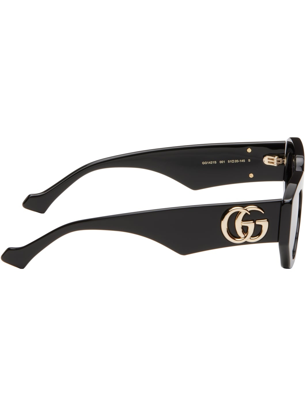 Black Geometrical Sunglasses - 2