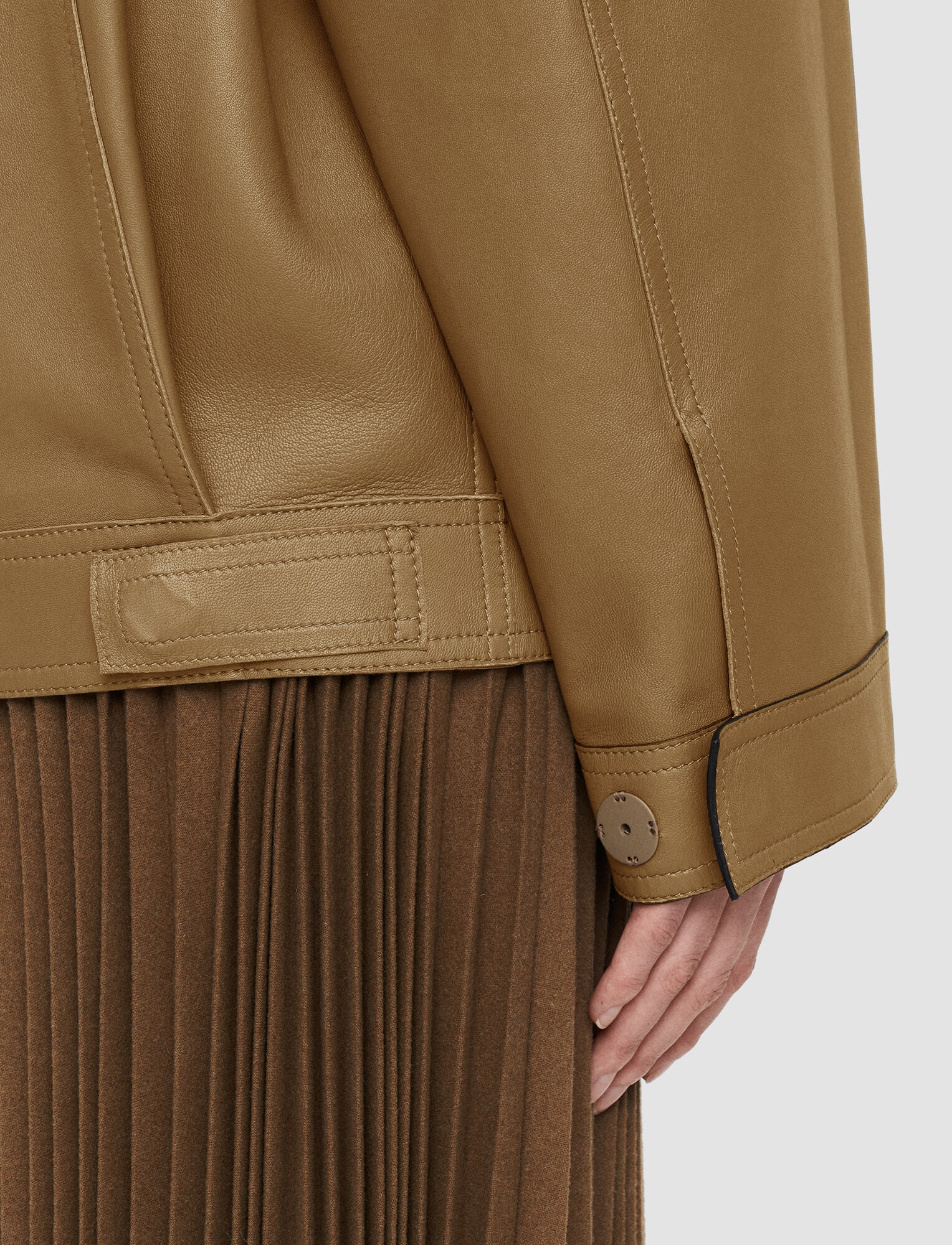 Bonded Leather Lyndhurst Jacket - 7