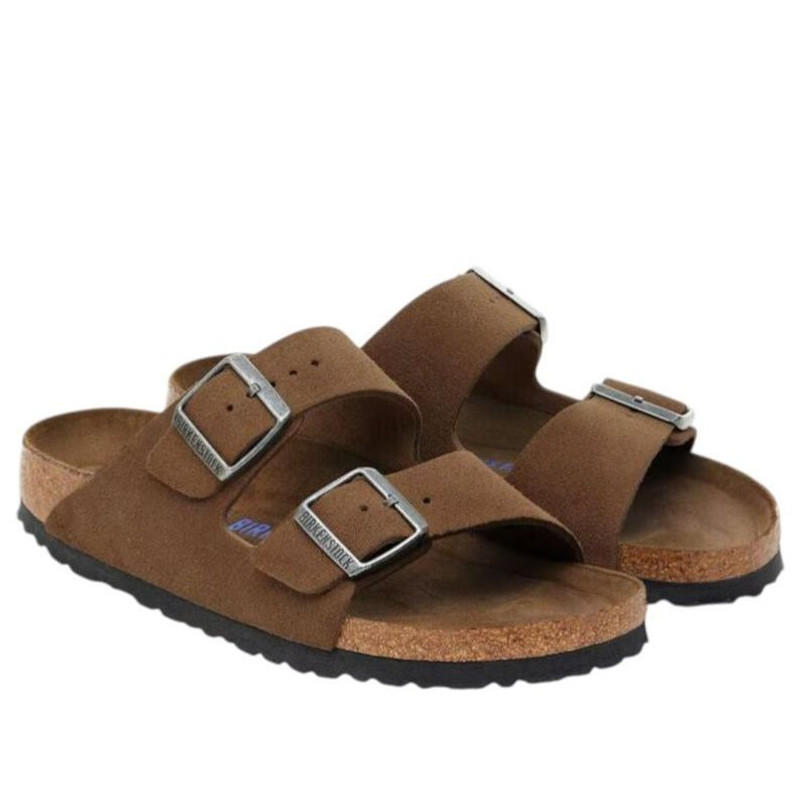 (WMNS) Birkenstock Arizona Soft 'Dark Tea Tonal' 1030863 2