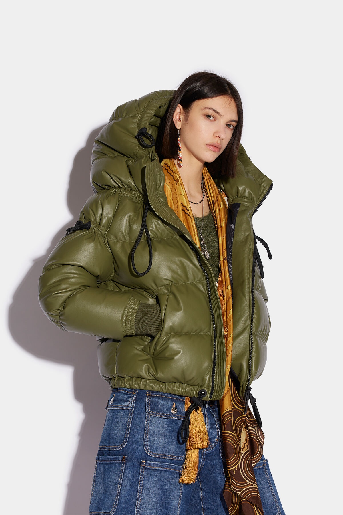 CREST PUFFER JACKET - 1