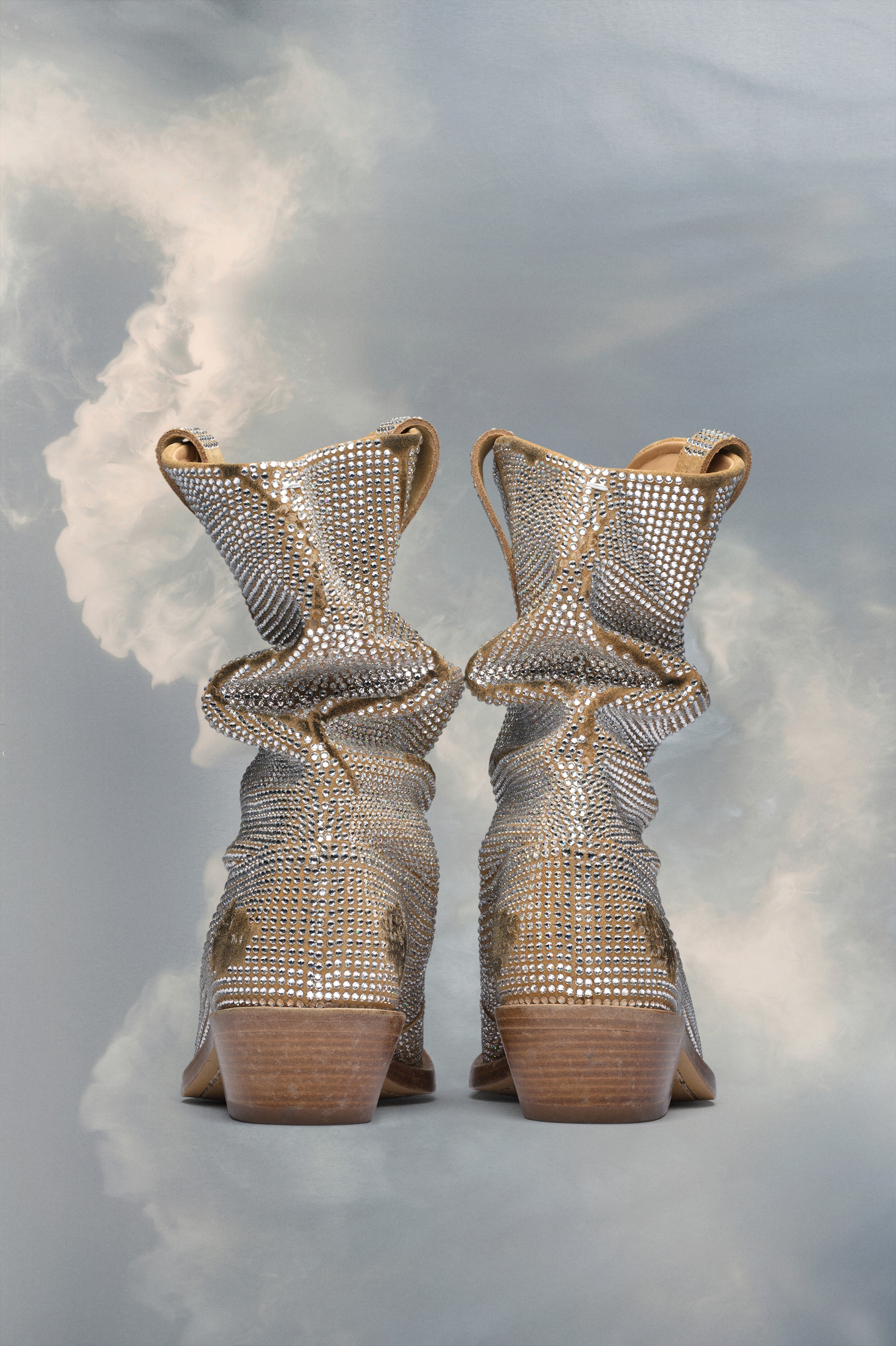 Tabi rhinestone western boot - 3