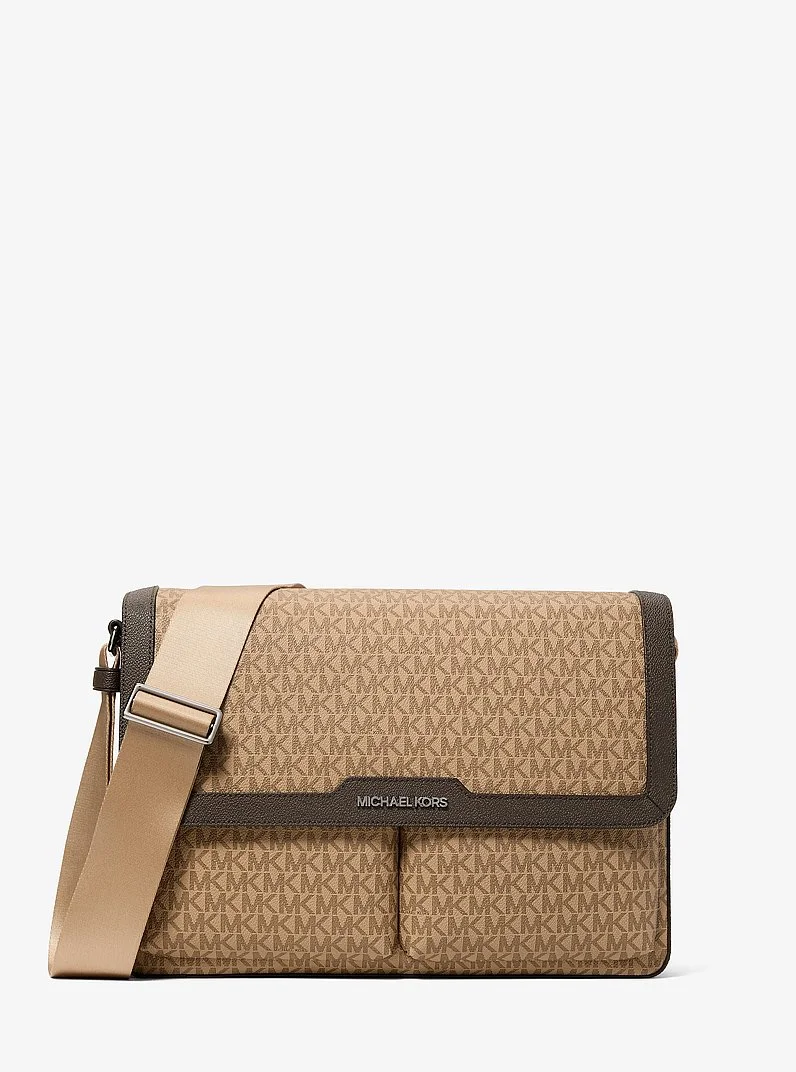 Pacey Medium Signature Logo Messenger Bag - 1