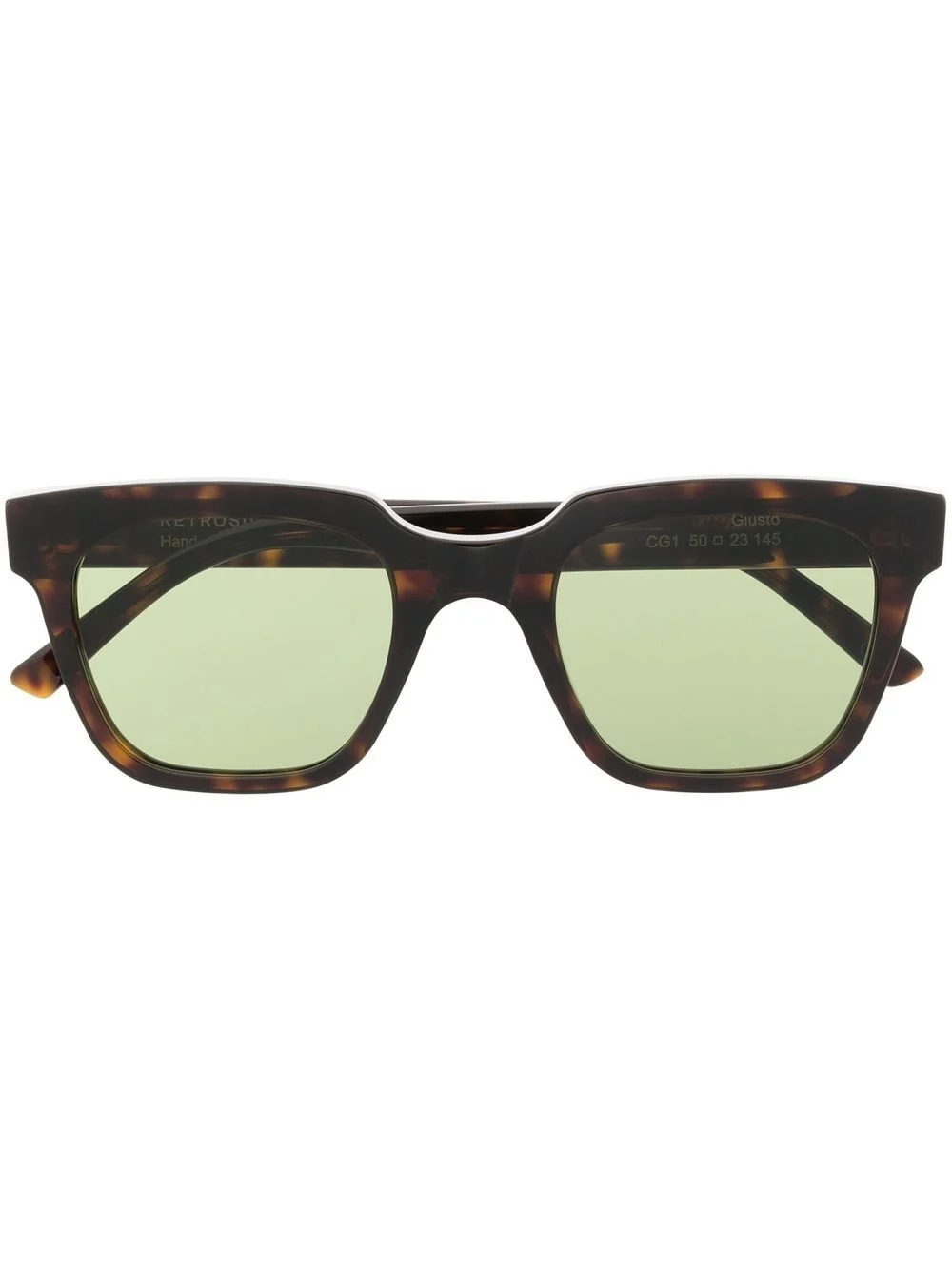 square-frame sunglasses - 1