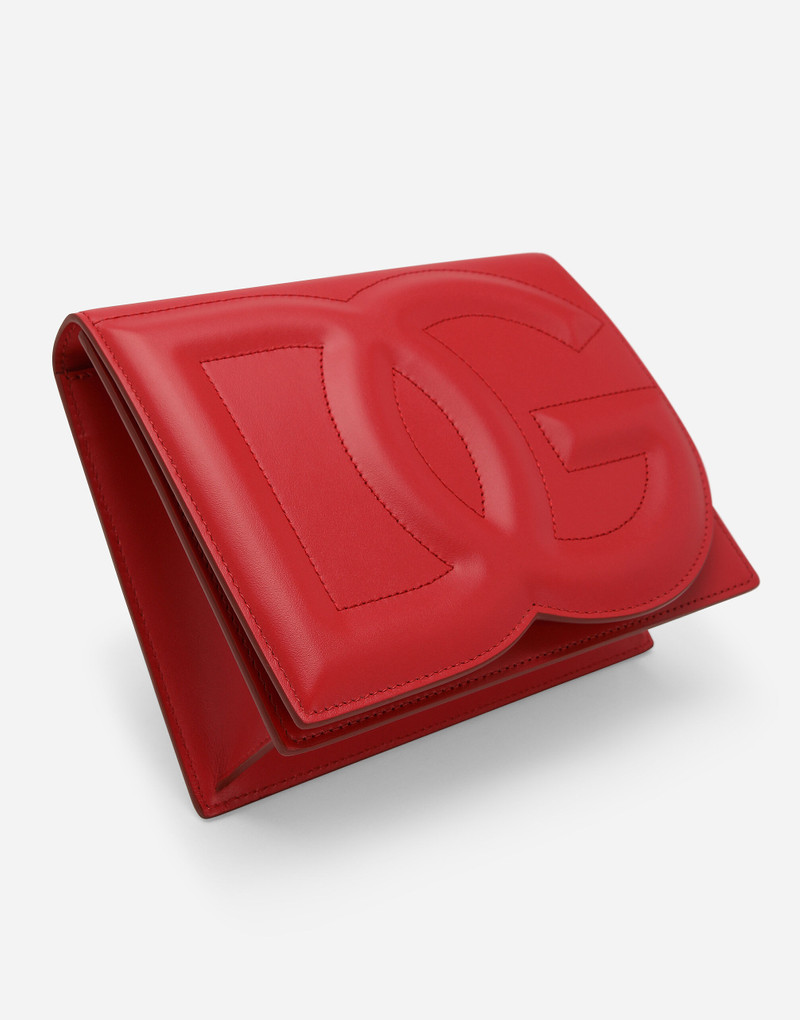 Calfskin DG Logo crossbody bag 6