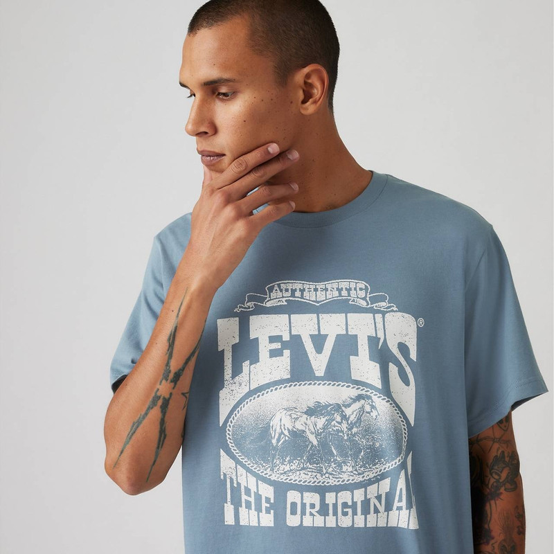 RELAXED FIT SHORT SLEEVE GRAPHIC T-SHIRT 5