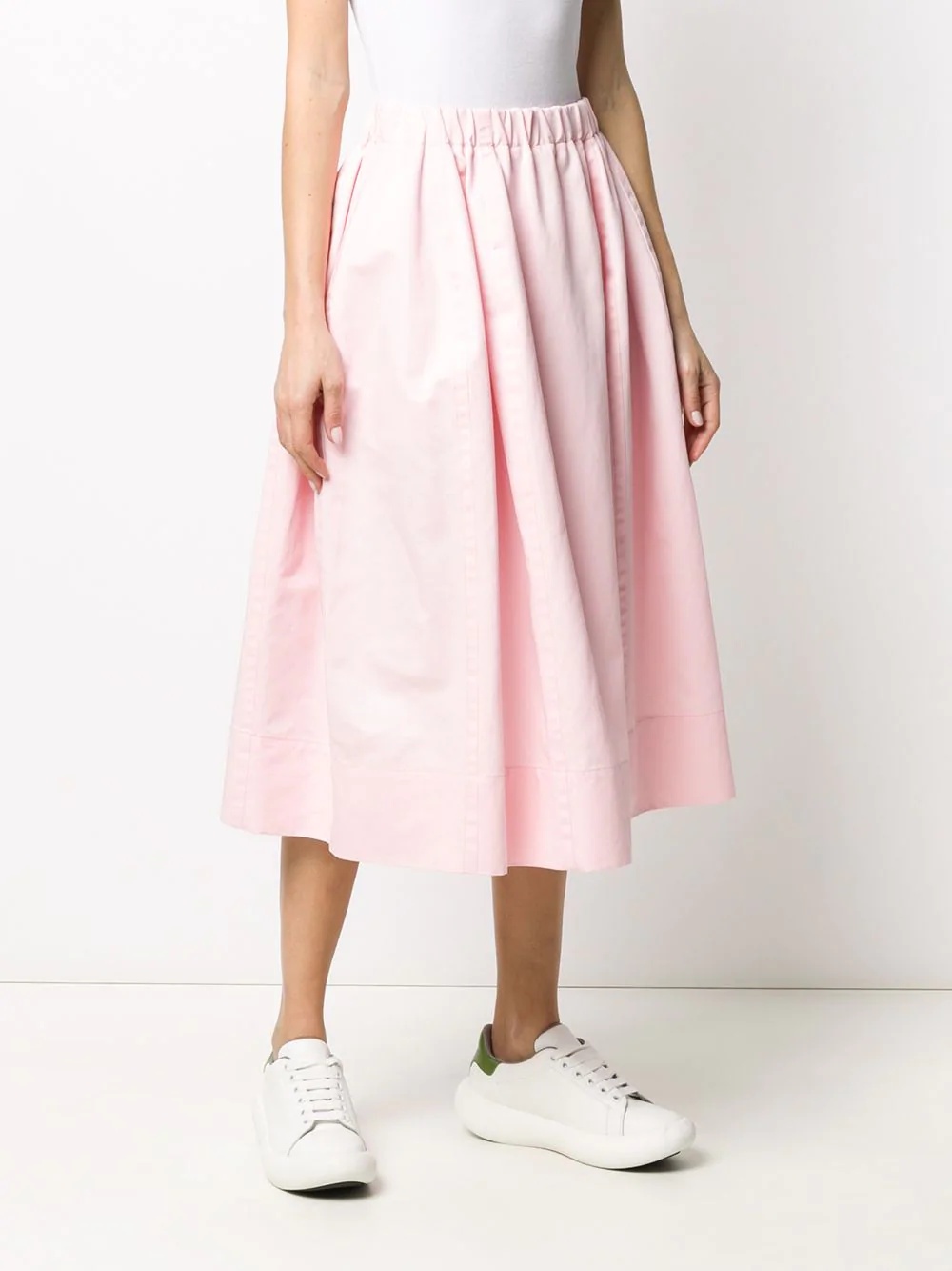 a-line midi skirt - 3