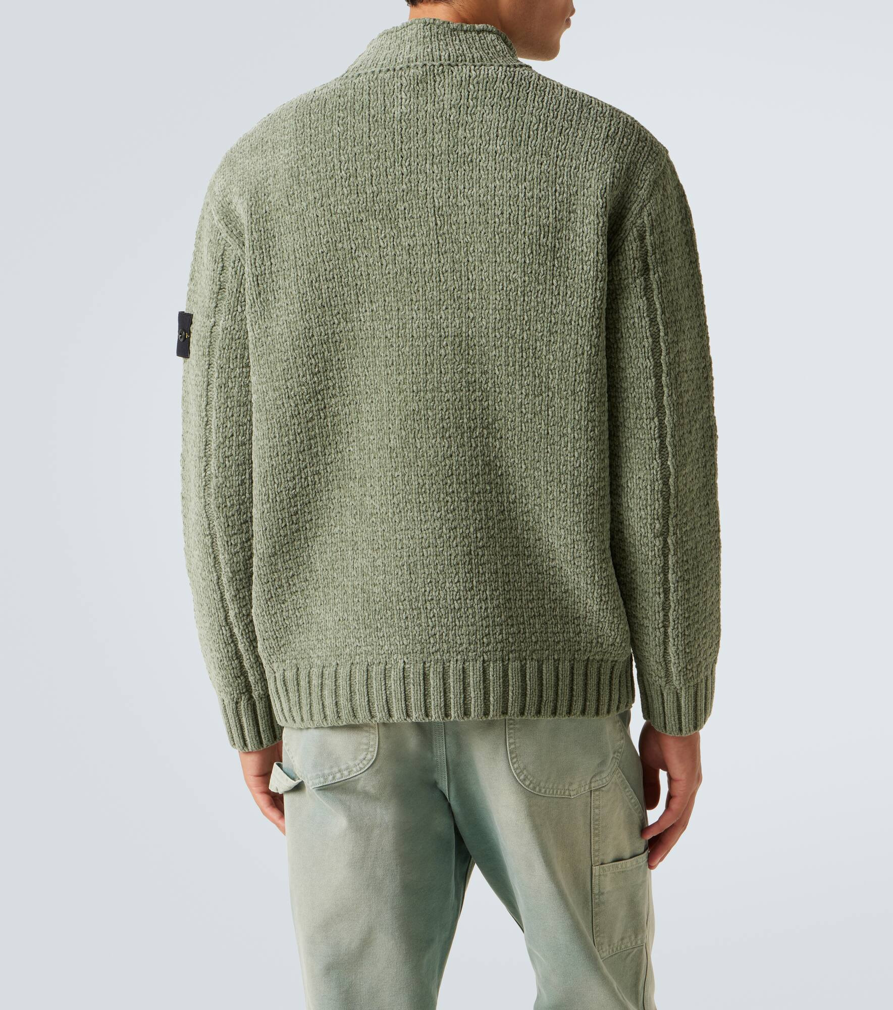5100019 Compass cotton chenille sweater - 4