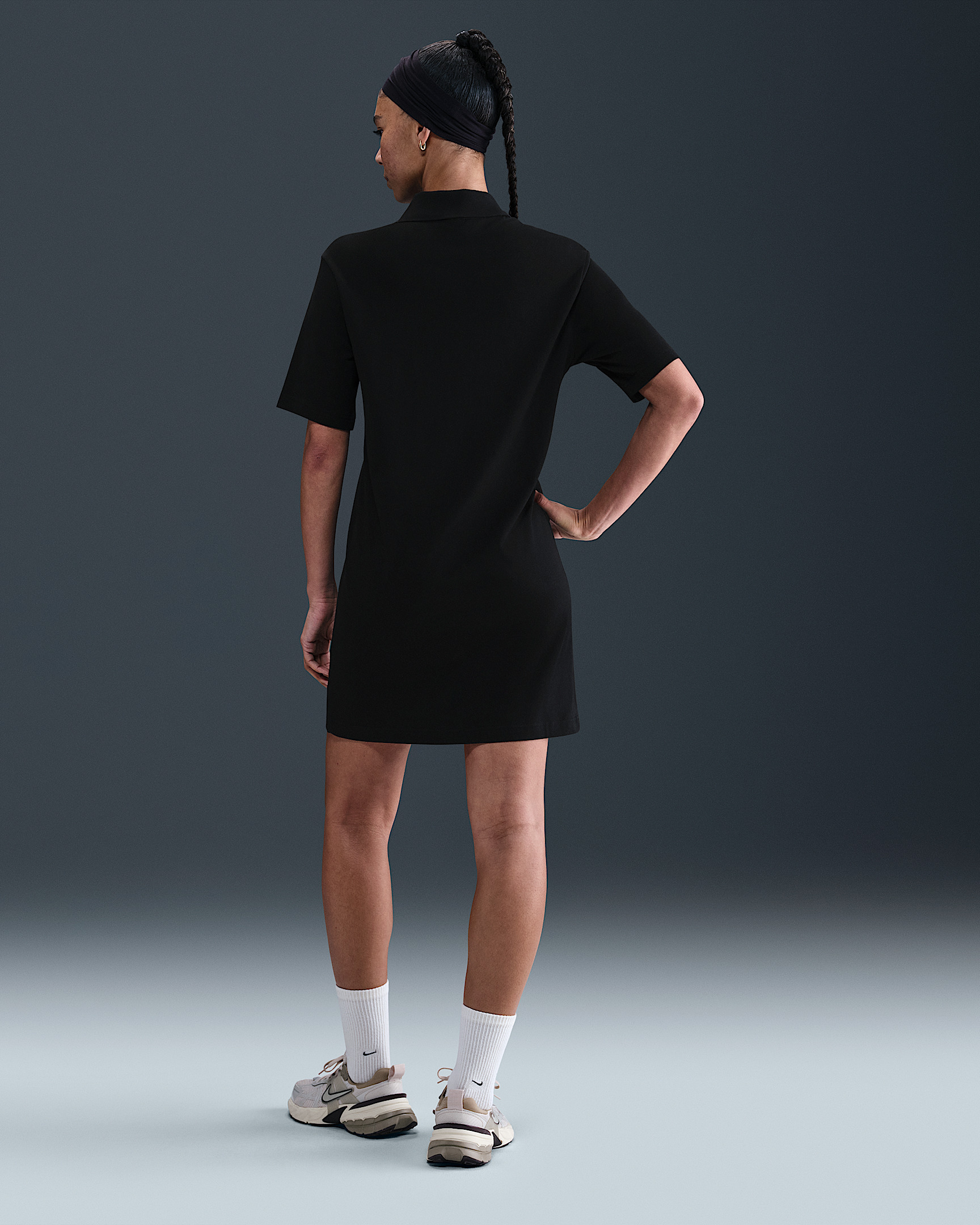 Nike Sportswear Essential Women's Short-Sleeve Polo Dress - 5