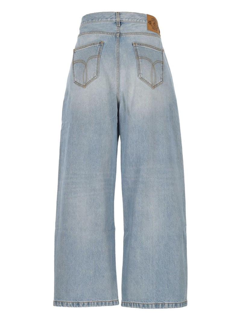 FIORUCCI logo-patch jeans outlook