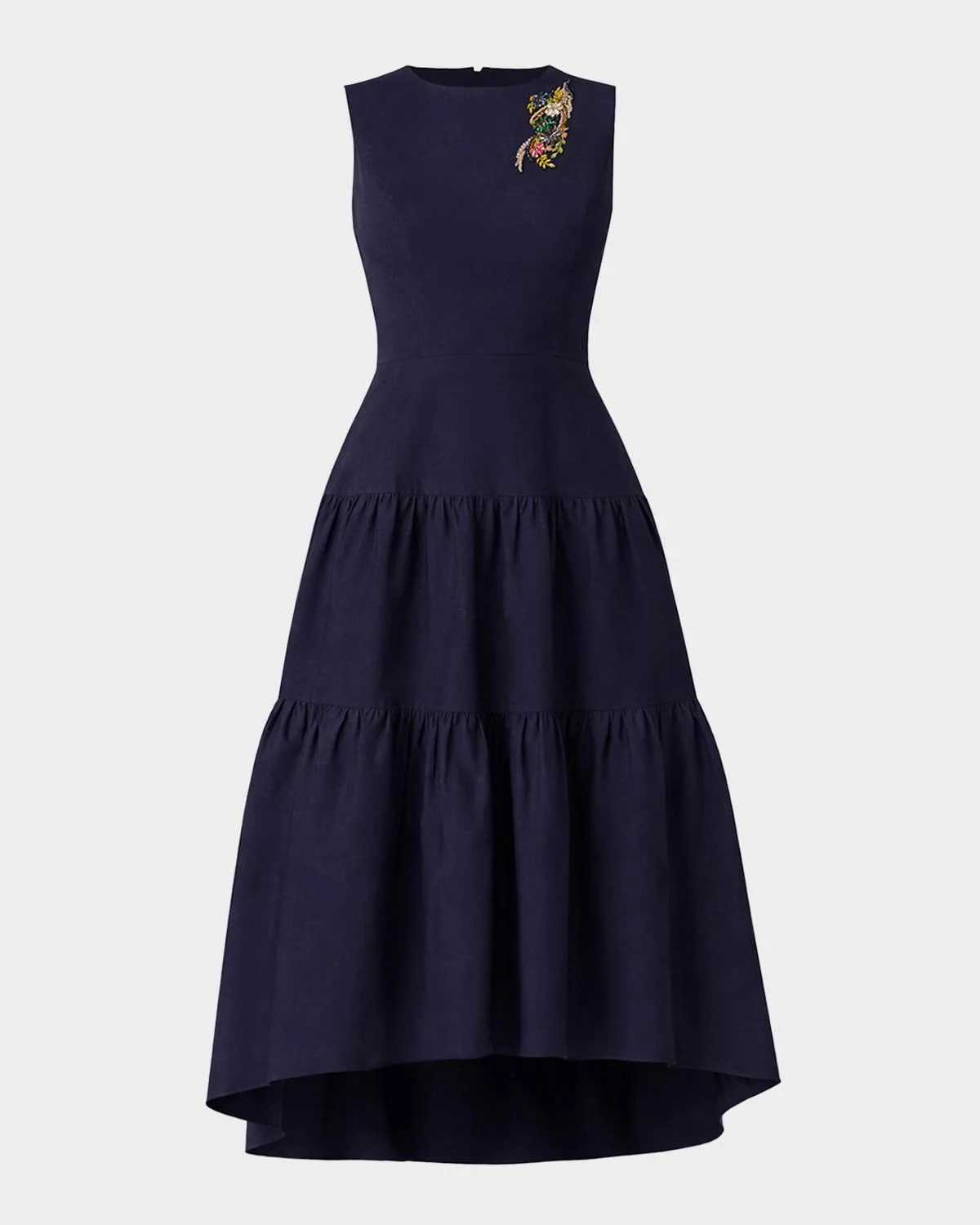 Skylar Tiered High-Low Maxi Dress - 1
