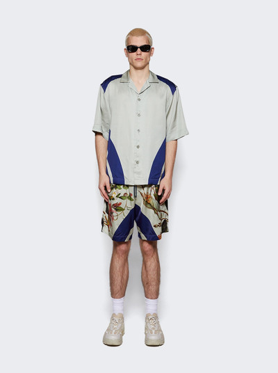 Dries Van Noten Cassi Short Sleeve Shirt Grey outlook