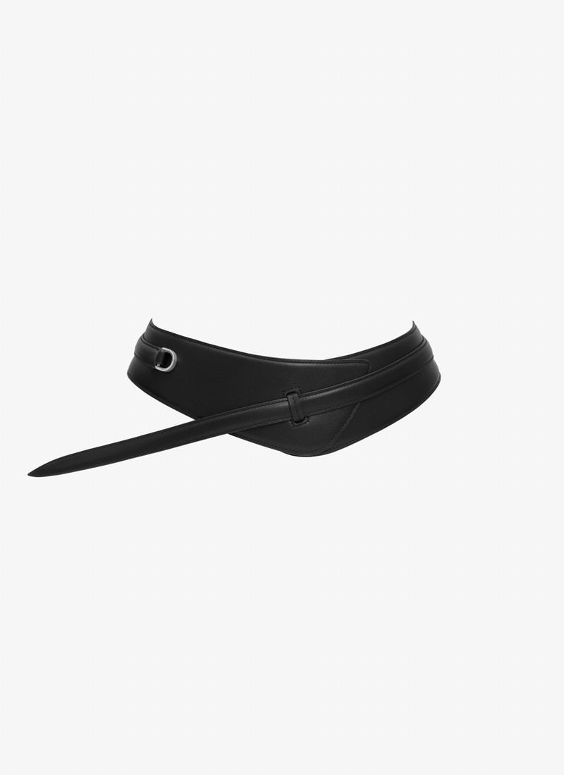 MINI MINA BELT IN SHINY GOATSKIN 3