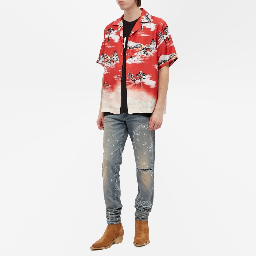 AMIRI Faded Aloha Vacation Shirt - 6