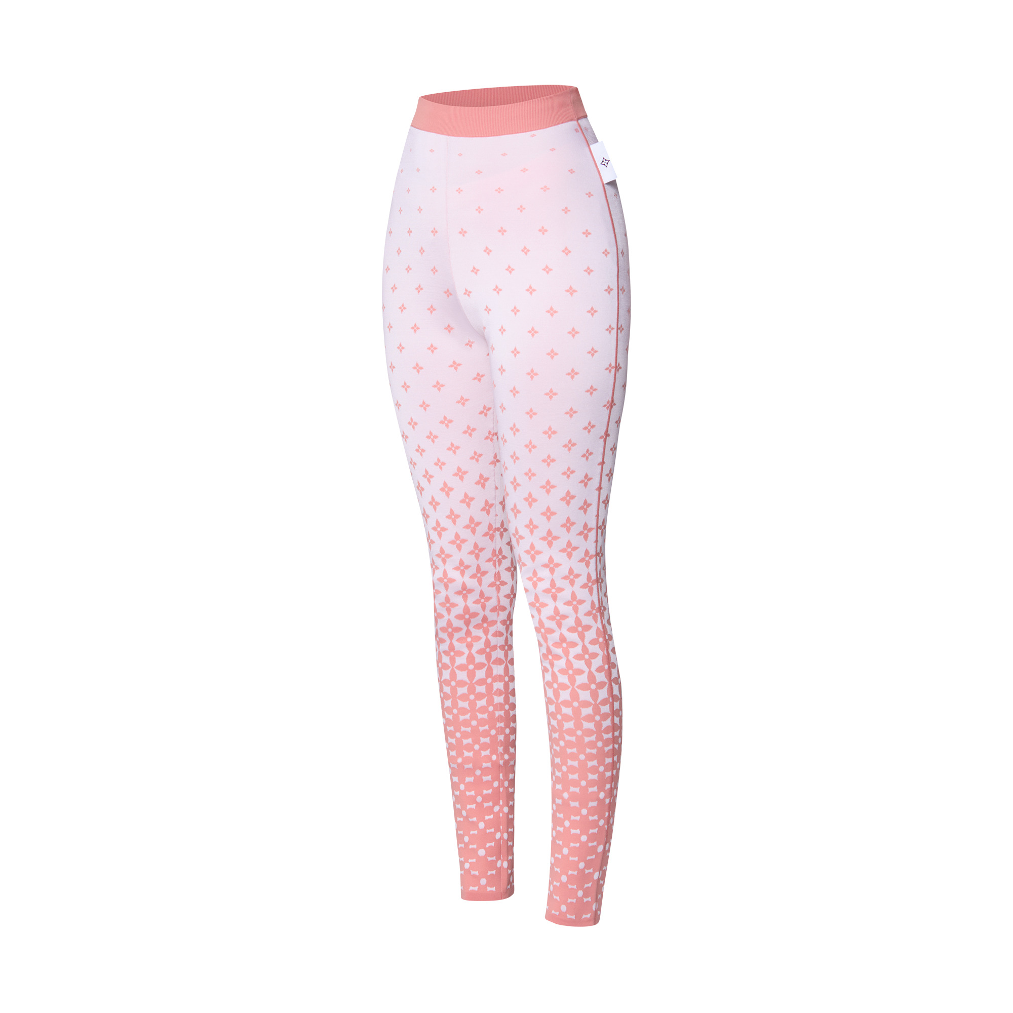 Ombré Monogram Silk Knit Leggings - 2