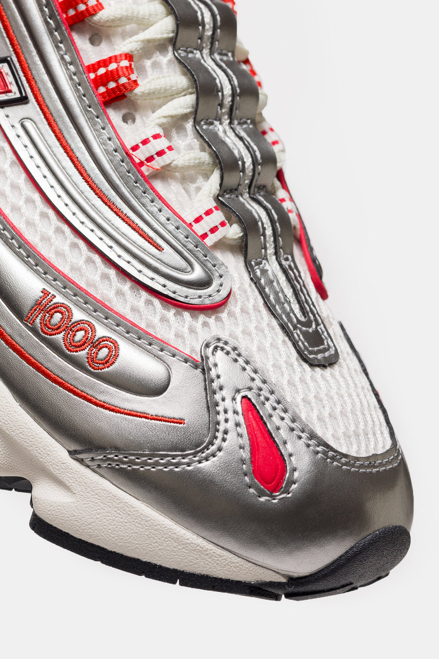 Thisisneverthat 1000 Sneaker in Silver/Valiant Poppy - 6