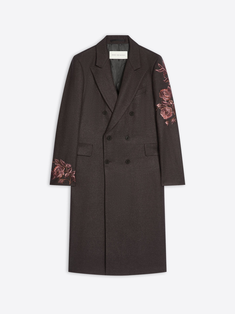 EMBROIDERED WOOL COAT 1