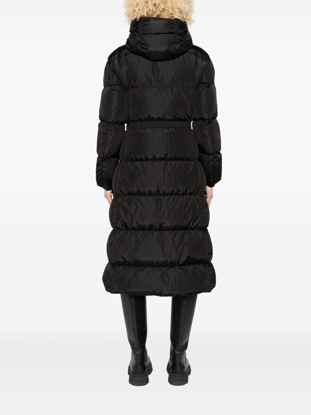 hooded quilted jacket - 4