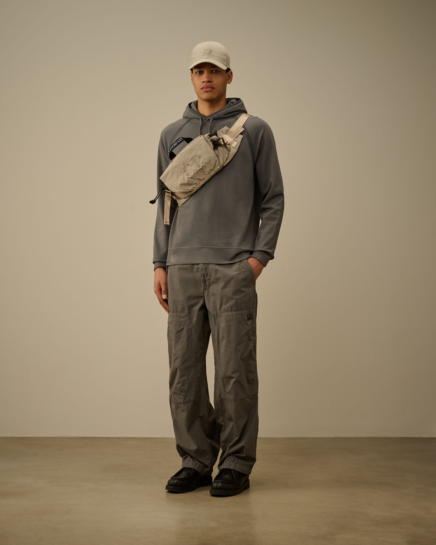 Cotton Rip Stop Loose Pants - 2