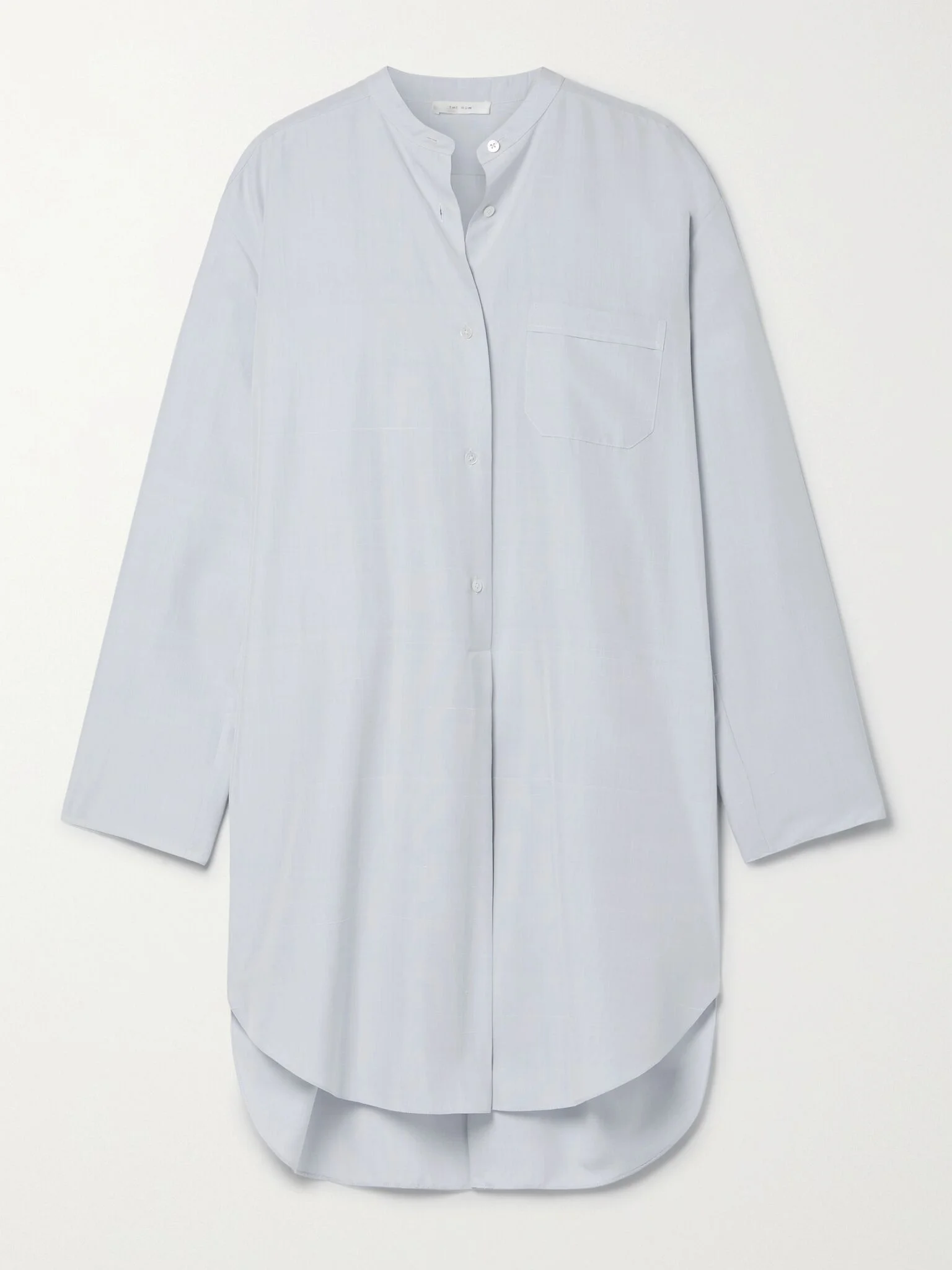 Come oversized silk tunic White - 1