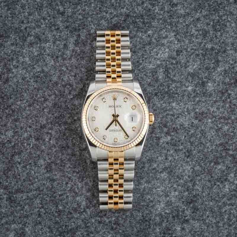 Rolex Datejust Ref 116233 Jubilee Diamond Dial - 5