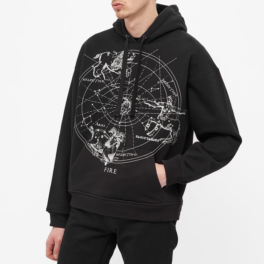 Valentino Zodiac Print Popover Hoody - 4