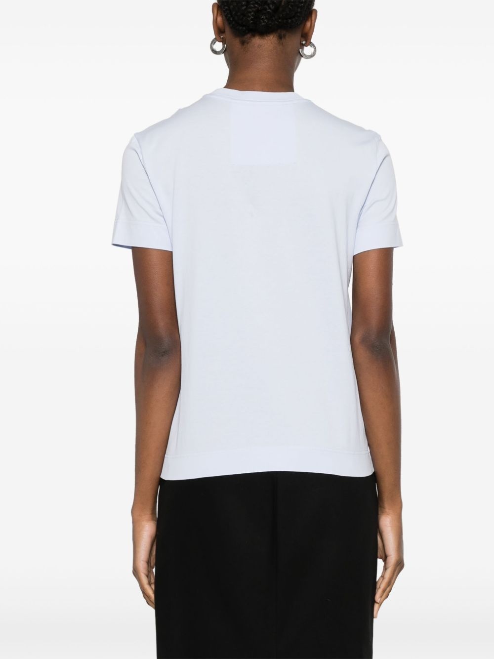 embroidered-logo T-shirt - 4