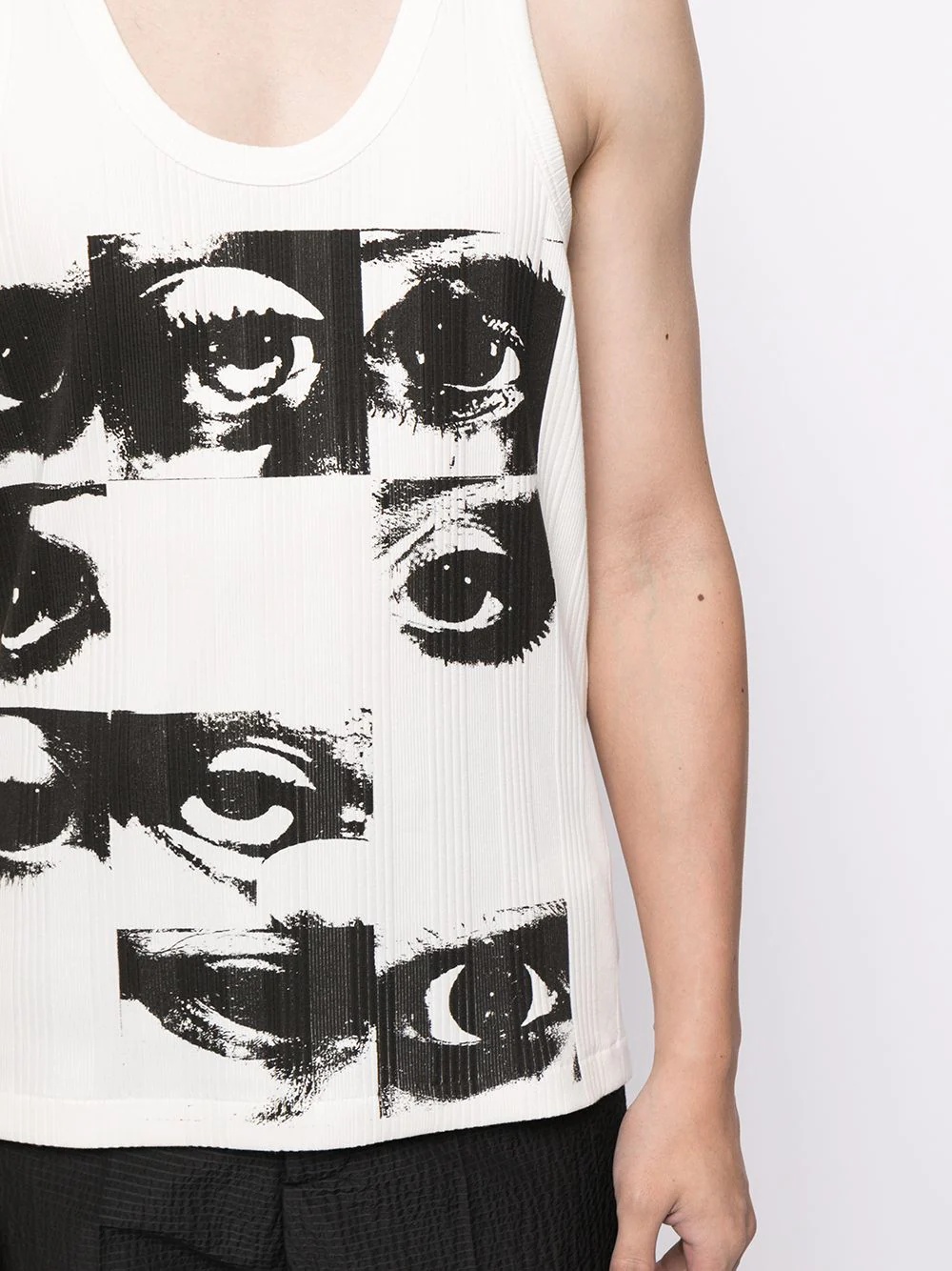 graphic-print tank top - 5