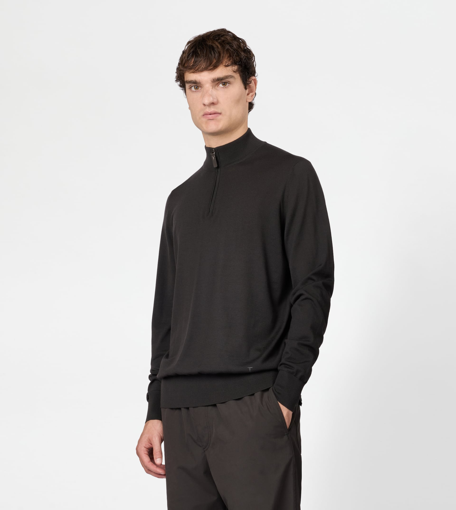 PULLOVER IN T15 WOOL - GREY - 2
