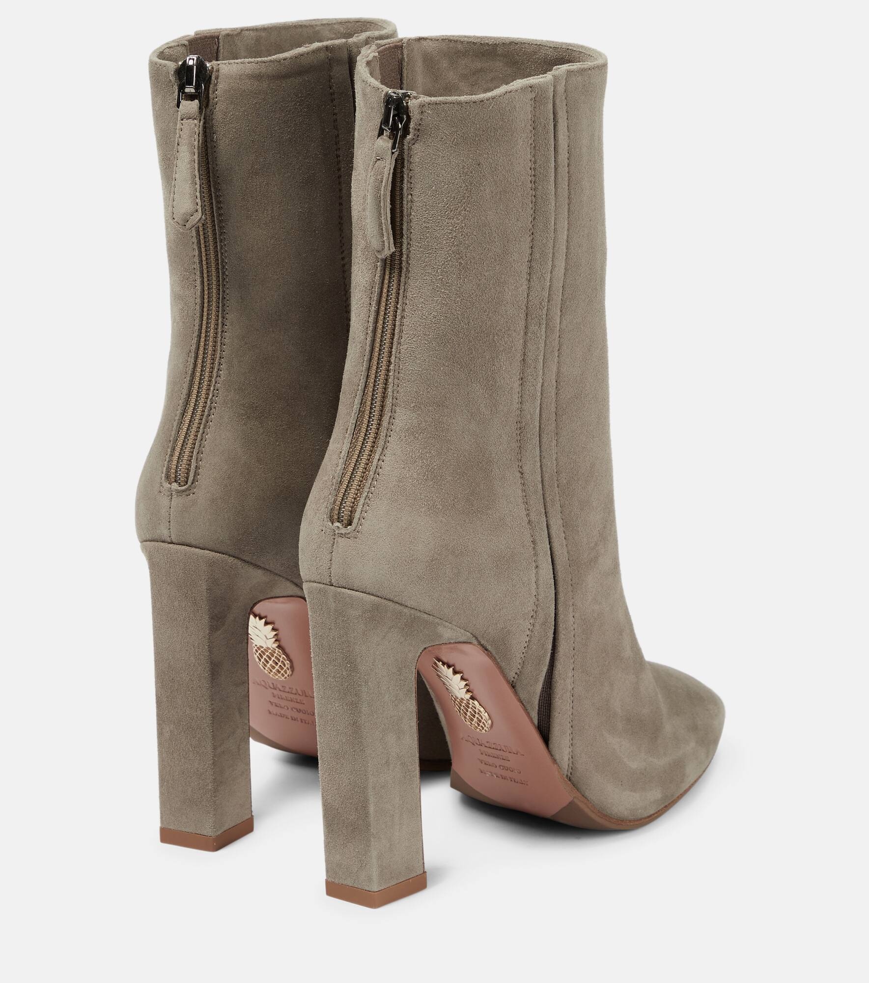 Suede ankle boots - 3