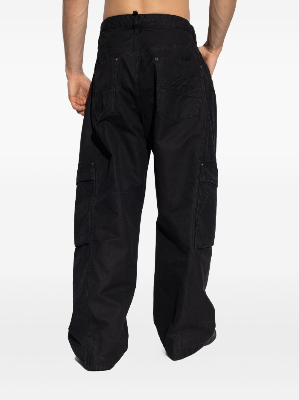 cotton cargo pants - 4