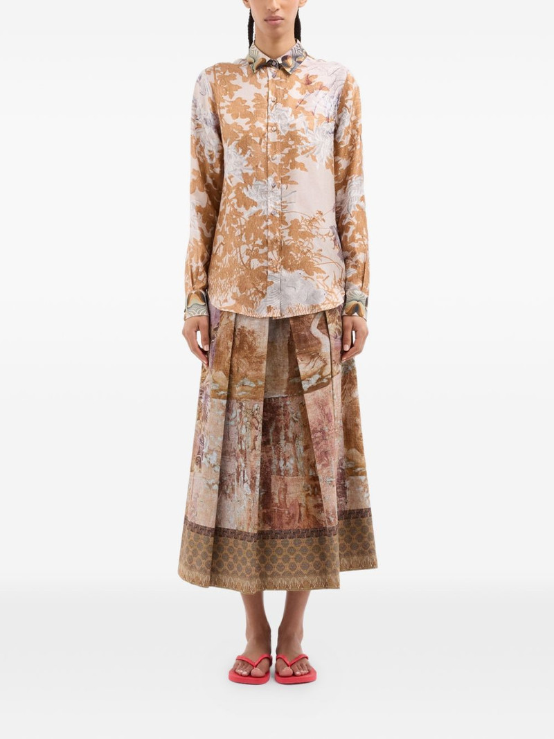 floral-print long-sleeve shirt 3