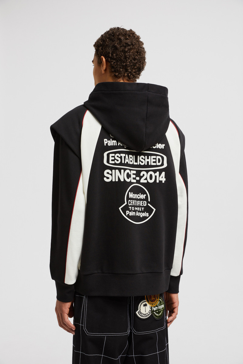 Moncler x Palm Angels Logo Cotton Hoodie 5