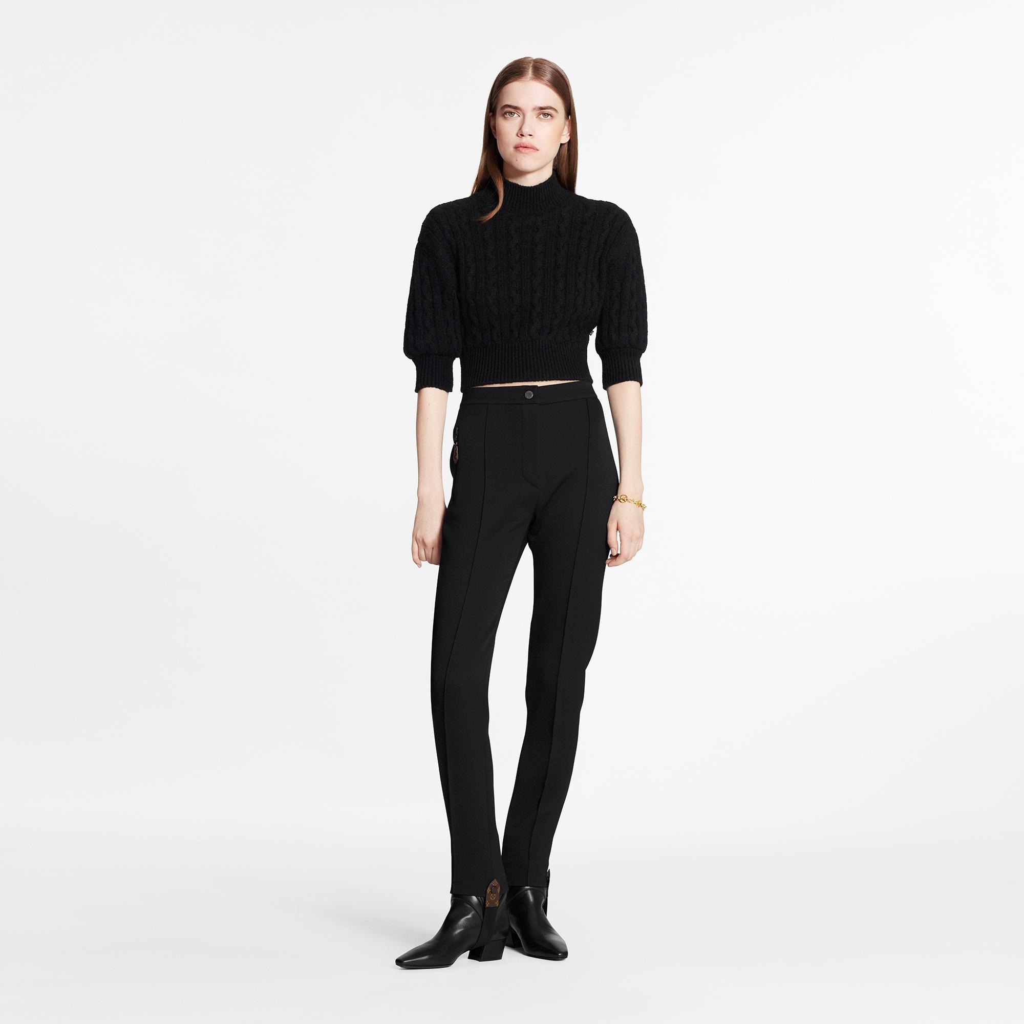 Skinny Ski Pants With Removable Stirrup Details - 2