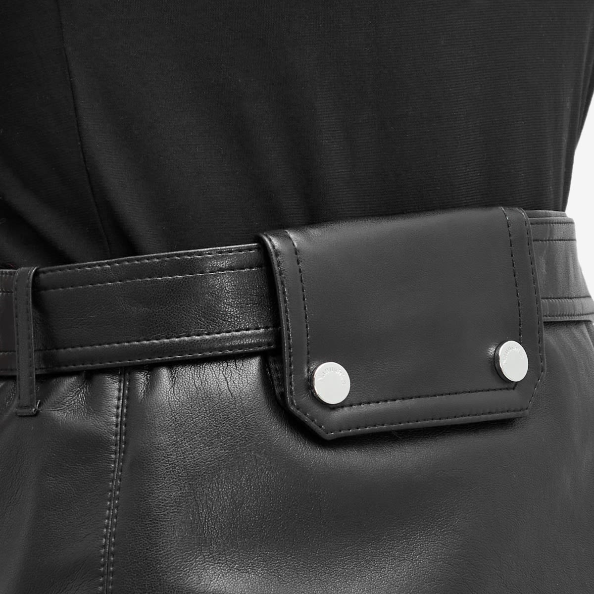 Nanushka Susan Leather Look Mini Skirt - 5
