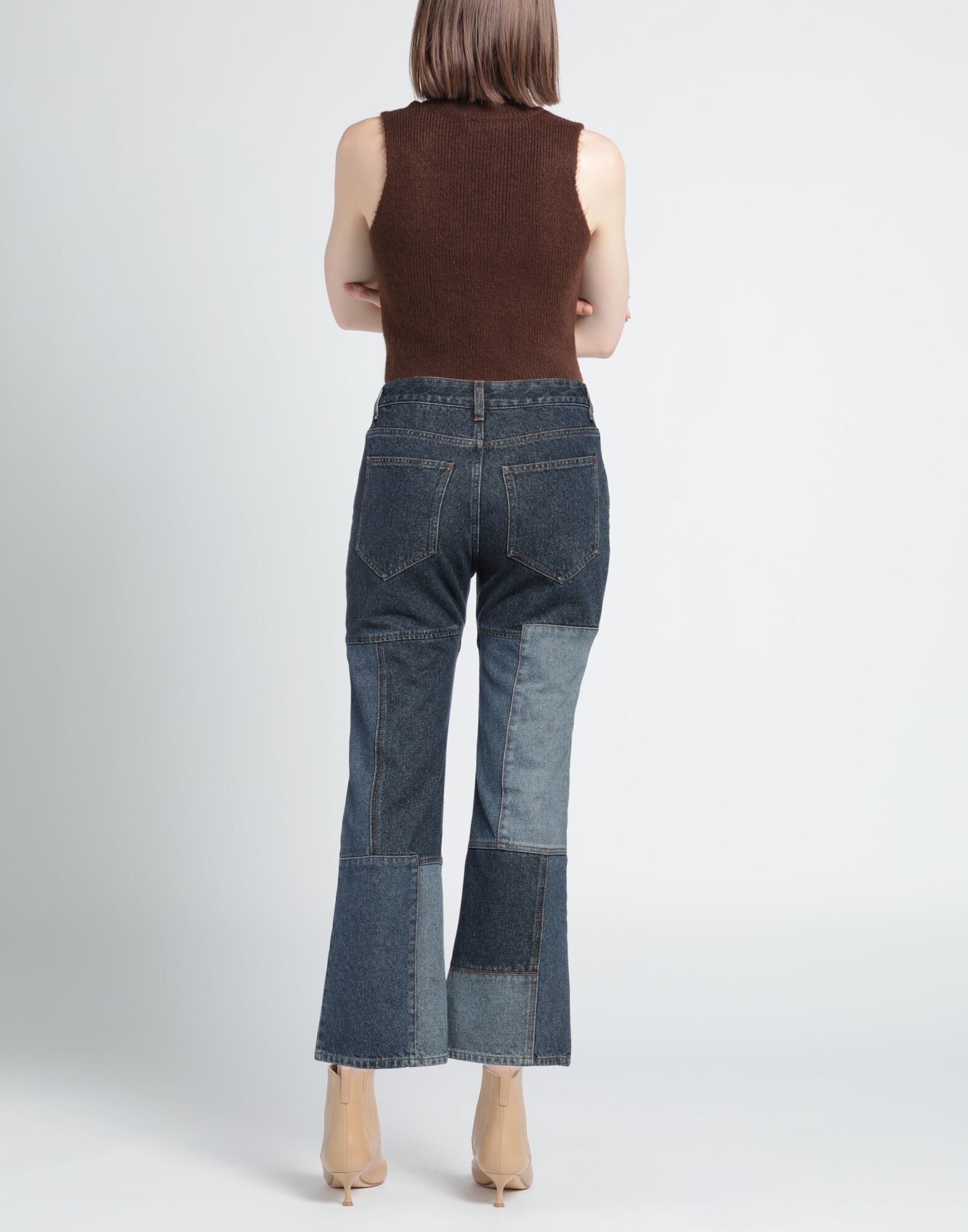 Blue Women's Bootcut Jeans - 3