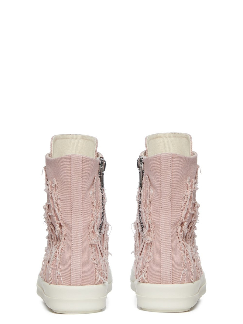 Slashed high-top sneakers 4