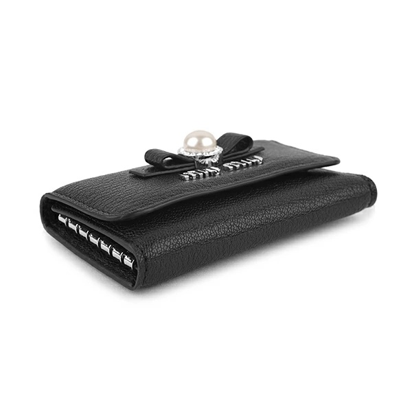 (WMNS) MIU MIU Key Holders Leather 'Black' 5PG2222F3R-F0002 - 2