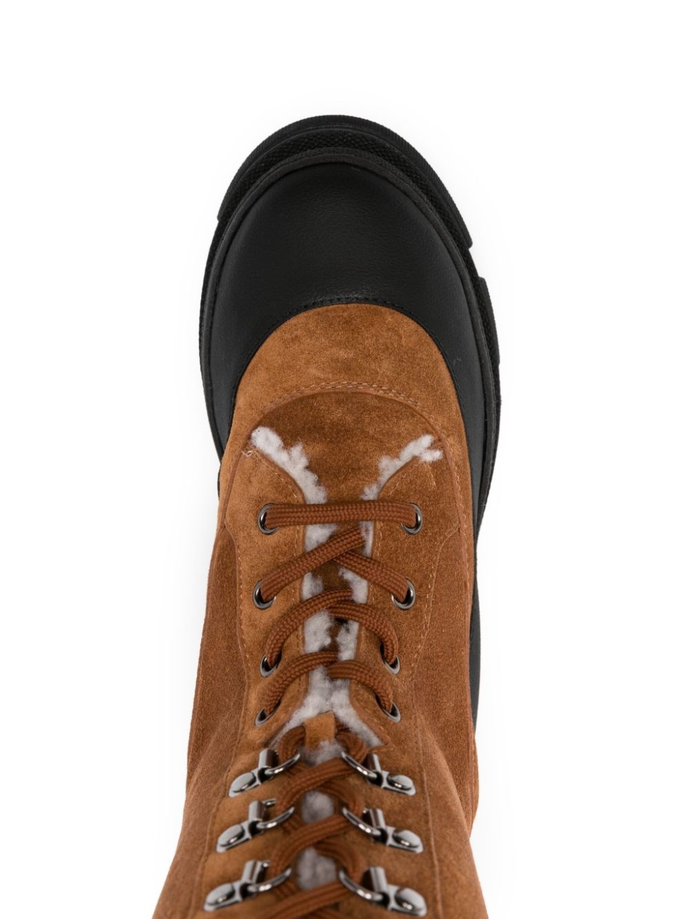 Aldea lace-up suede boots - 4